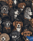 Dog Wallpaper Funky Vintage Luxury Wall Decor