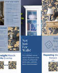 Wallpaper Vintage Mushroom Botanical Cottage Chic Wall Decor Whimsical Forest Removable Peel and Stick or Permanent Traditional Wallpaper