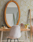 Art Deco Wallpaper Vintage Geometric Wall Decor