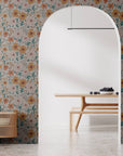 Floral Wallpaper Vintage Luxury Wall Decor
