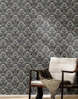 Dark Victorian Wallpaper Vintage Luxury Wall Decor