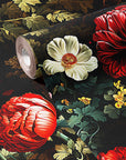 Floral Wallpaper Vintage Dark Forest Wall Decor