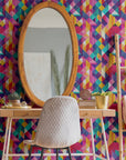 Retro Wallpaper Fun Bright 70s Vintage Wall Decor