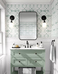 Japanese Wallpaper Shibori Watercolor Wall Decor