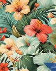 Tropical Wallpaper Retro Luxury Floral Wall Decor