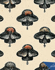 Space Mushroom Wallpaper Funky Luxury Wall Decor