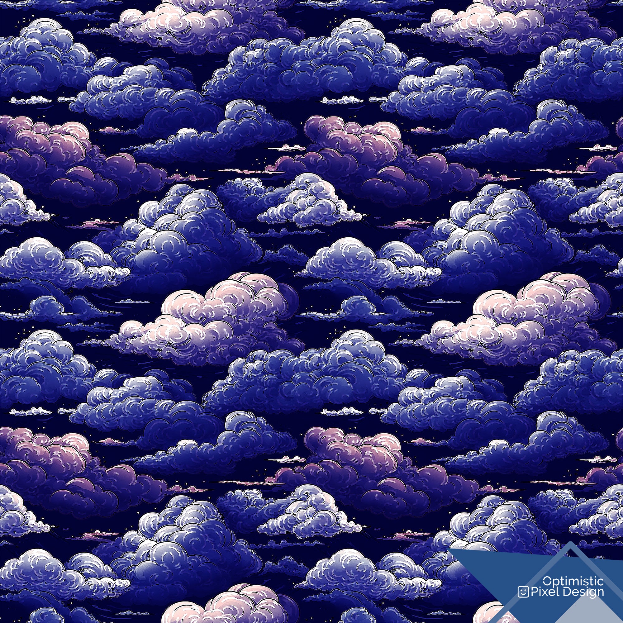 Cloud Wallpaper Funky Purple Luxury Wall Decor