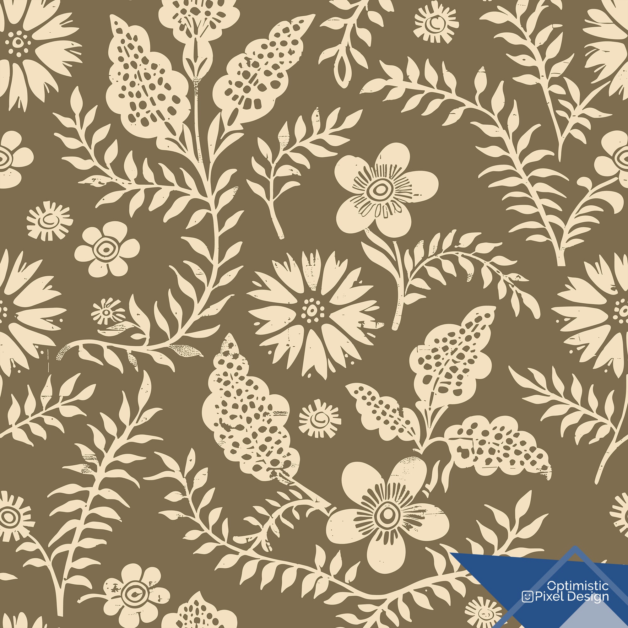 Scandinavian Wallpaper Floral Luxury Wall Decor