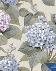 Floral Wallpaper Hydrangea Luxury Wall Decor