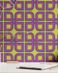 90s Wallpaper Retro Geometric Luxury Wall Decor