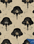 Mushroom Wallpaper Funky Luxury Wall Decor