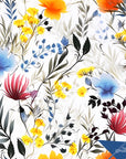 Floral Wallpaper Wildflower Luxury Wall Decor