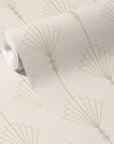 Art Deco Wallpaper Neutral Luxury Wall Decor