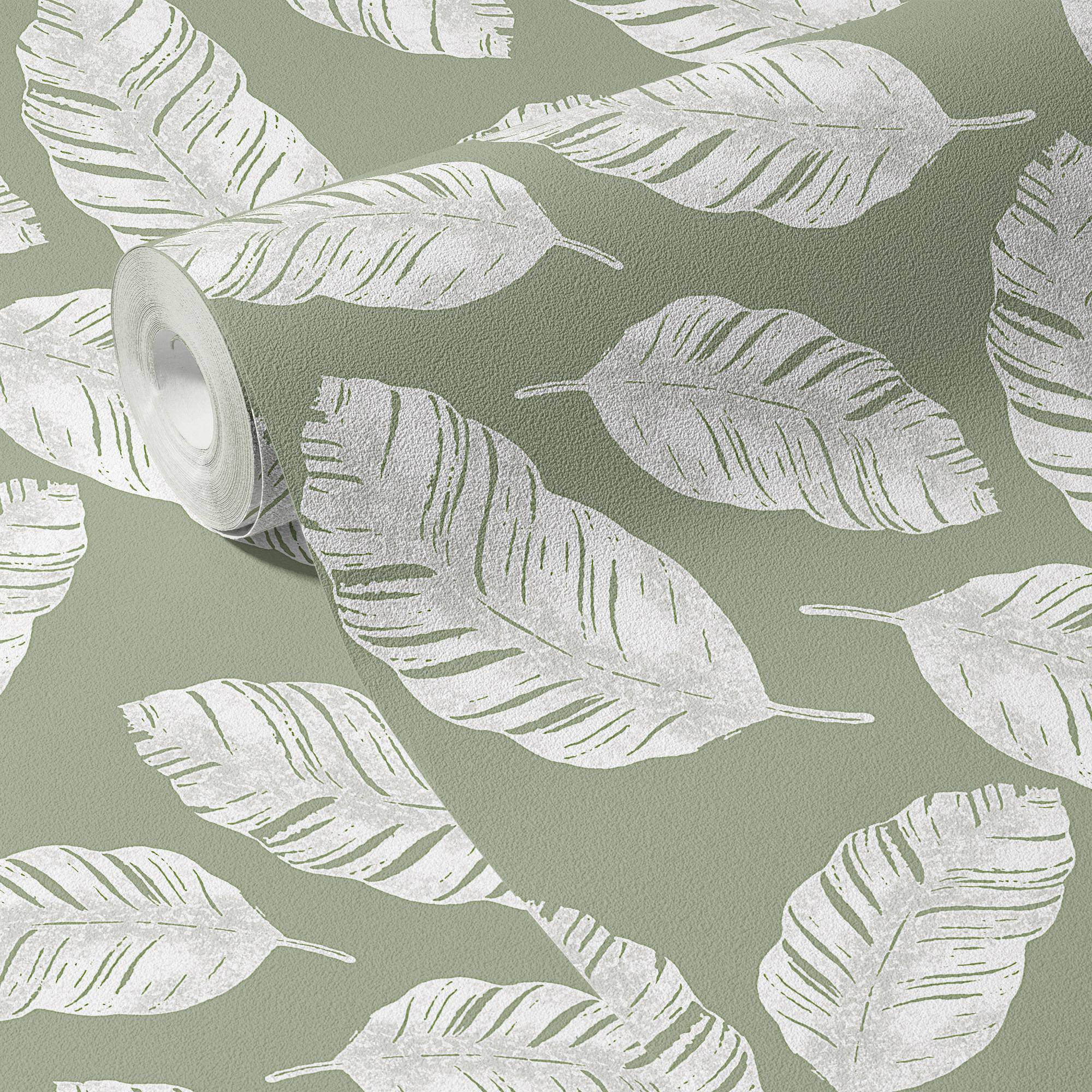 Boho Wallpaper Vintage Block Print Wall Decor