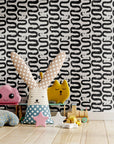 Bold Wallpaper Maximalist Black White Wall Decor