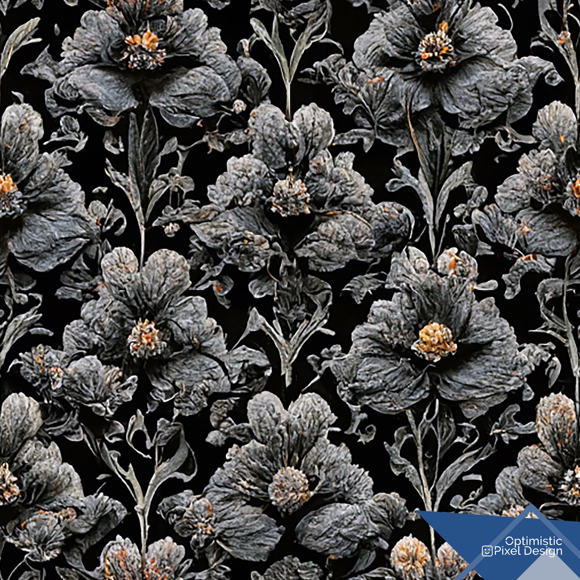 Dark Victorian Wallpaper Vintage Luxury Wall Decor