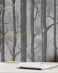 Wallpaper Removable Peel and Stick or Permanent Traditional Wallpaper Moody Woodland Cottage Chic Wallpaper for Walls Interior Design Decor