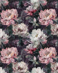 Gothic Wallpaper Dark Peony Luxury Wall Decor