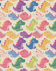 Dinosaur Wallpaper Colorful Nursery Wall Decor