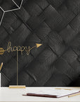 Black Wallpaper Modern Italian Luxury Wall Decor