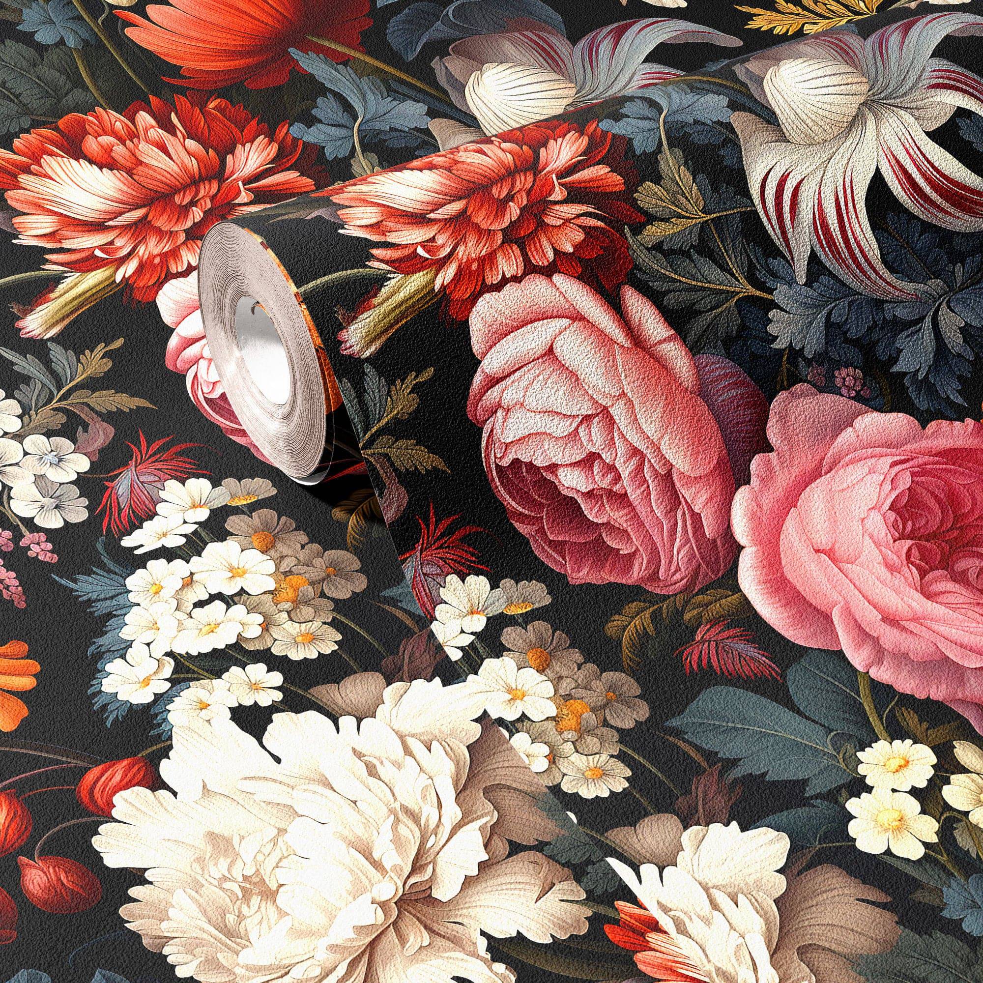 Wildflower Wallpaper Colorful Floral Wall Decor