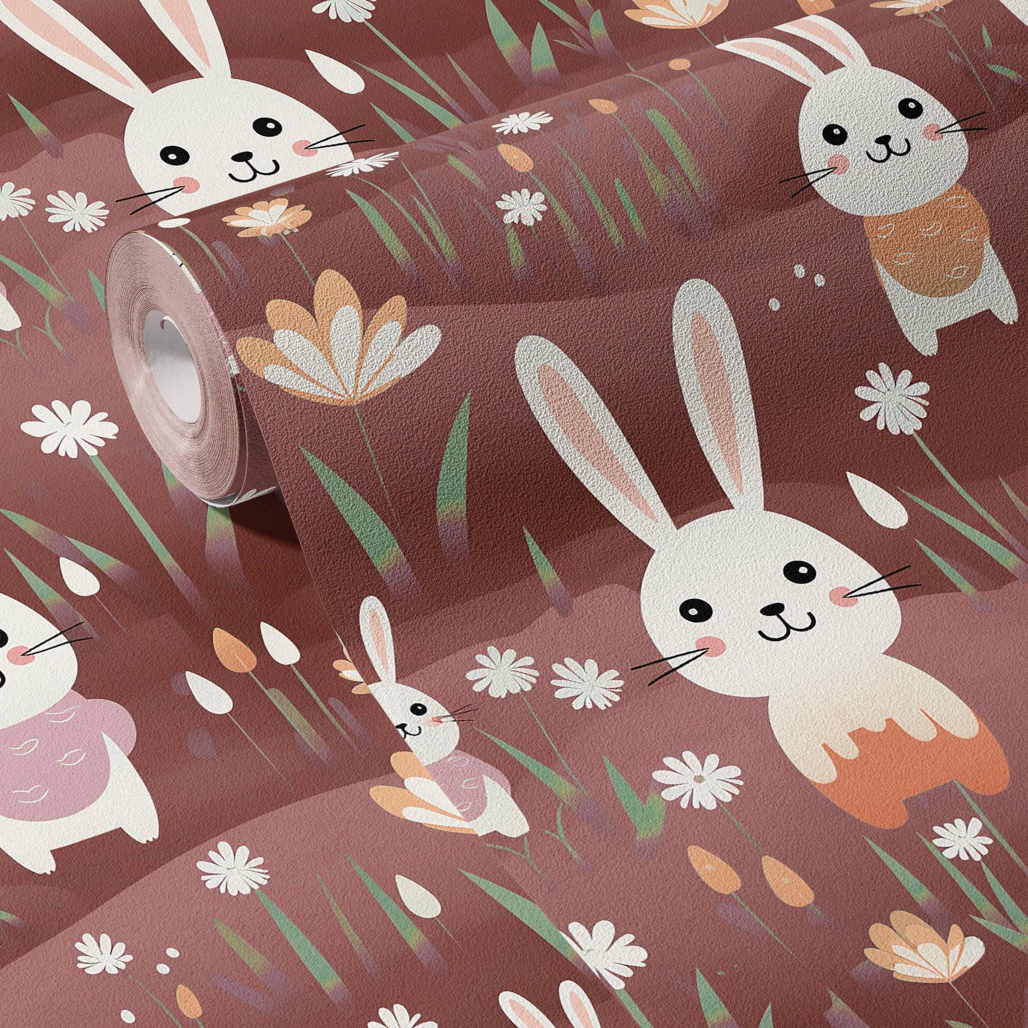 Rabbit Wallpaper Cool Bunny Luxury Wall Decor