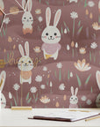 Rabbit Wallpaper Cool Bunny Luxury Wall Decor