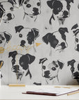 Dog Wallpaper Cute Puppy Luxury Wall Decor