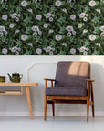 Garden Wallpaper Dark Green Luxury Wall Decor