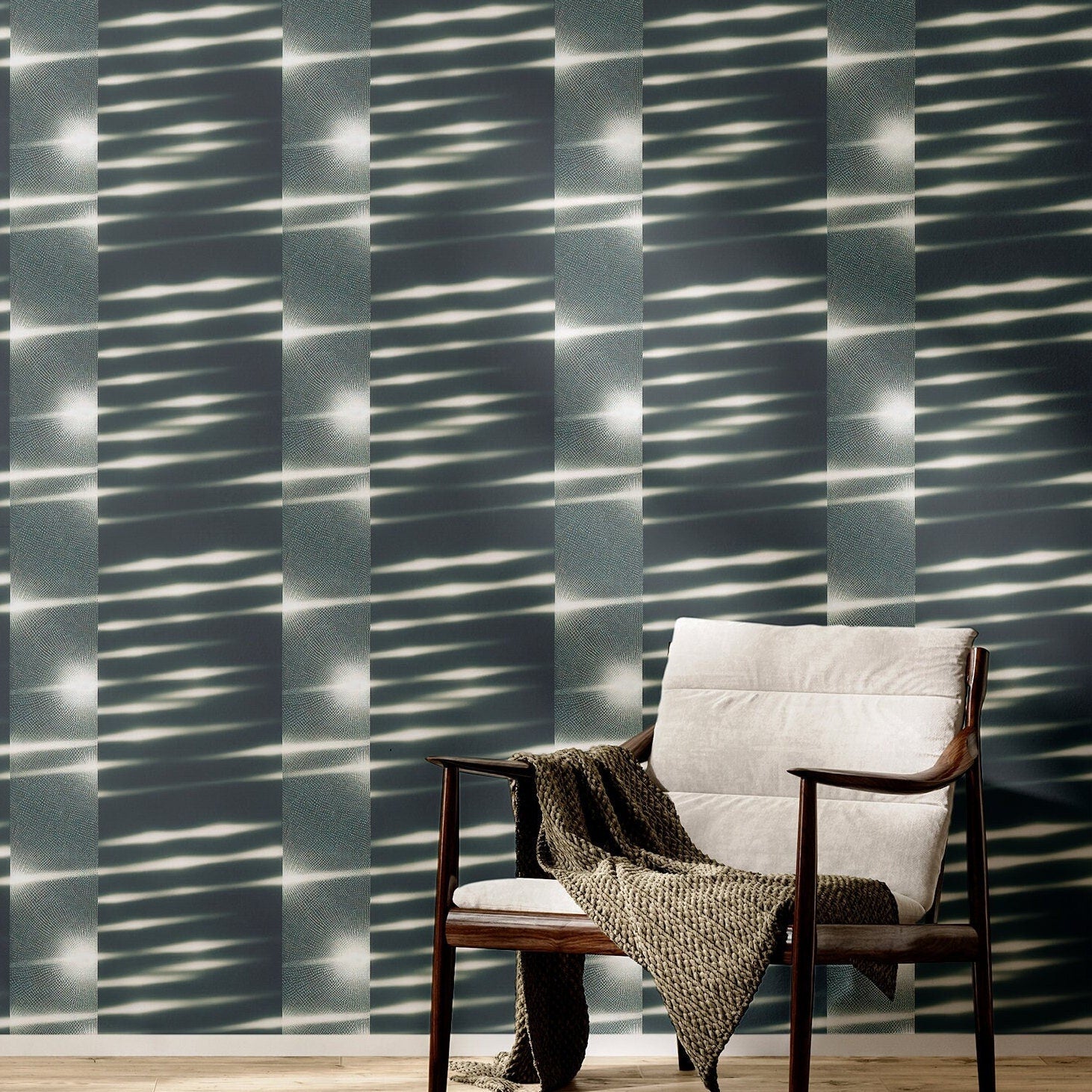 Disco Ball Wallpaper Dark Vintage 70s Wall Decor