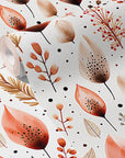 Boho Wallpaper Terracotta Floral Luxury Wall Decor