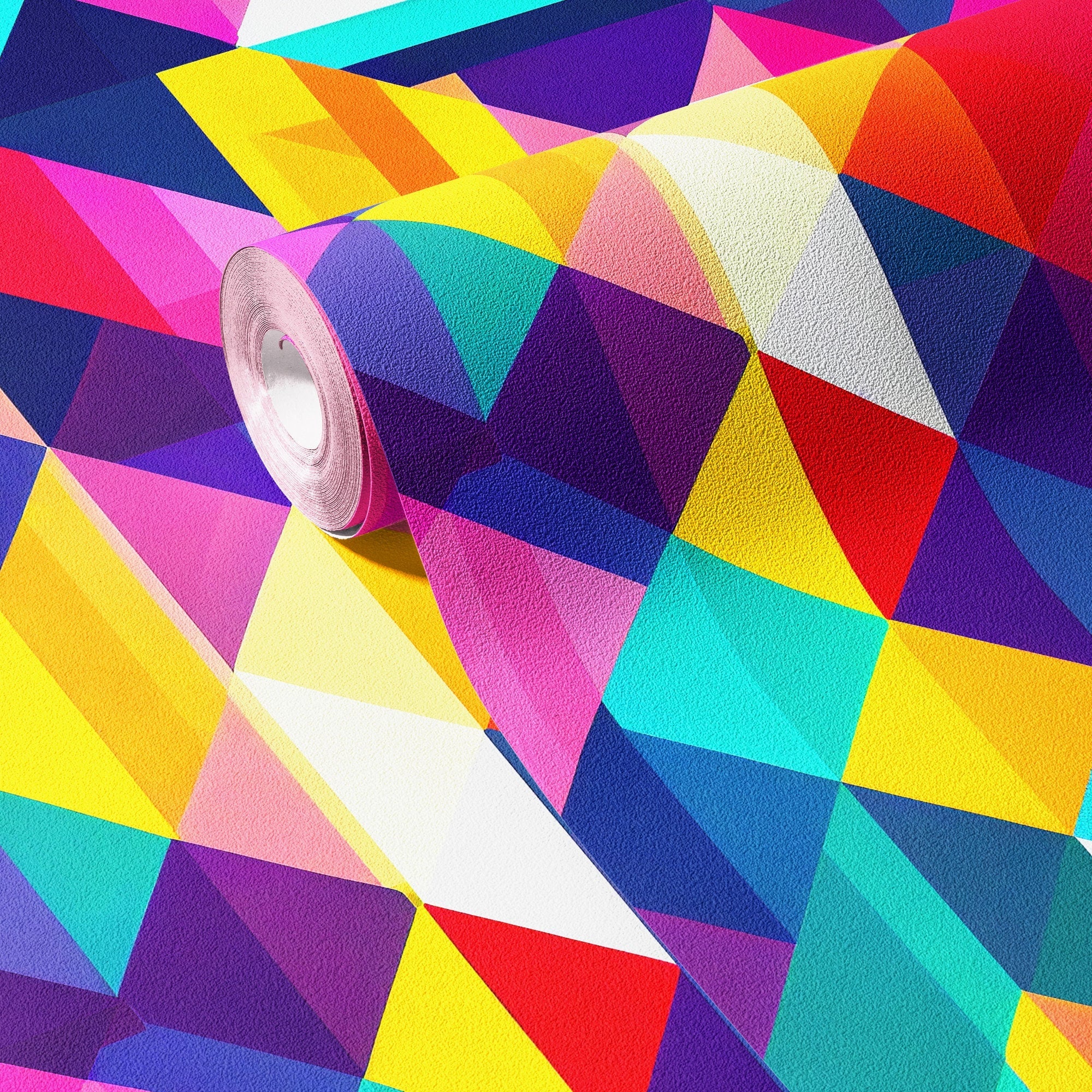 Retro Wallpaper Fun Bright 70s Vintage Wall Decor