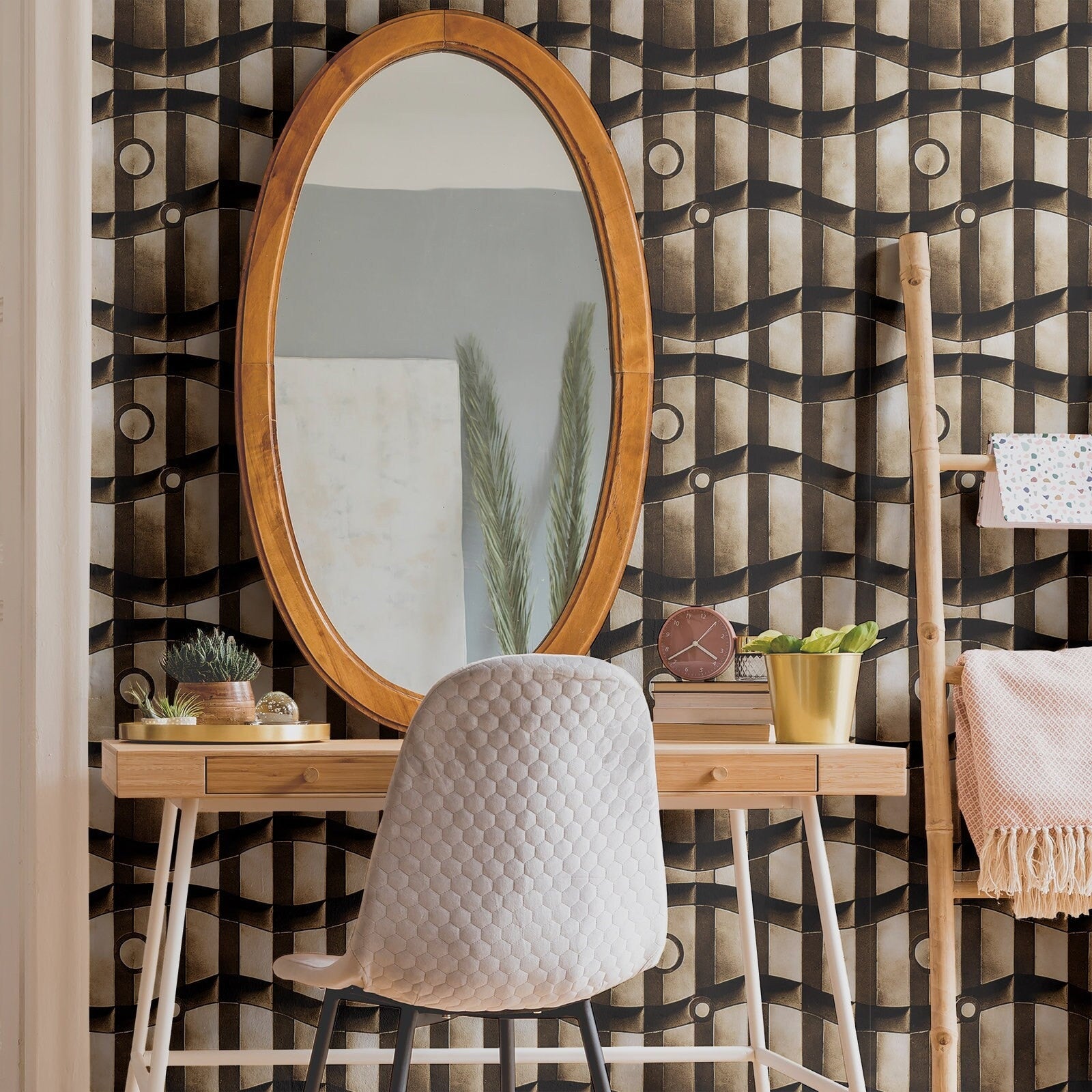 Art Deco Wallpaper Maximalist Luxury Wall Decor