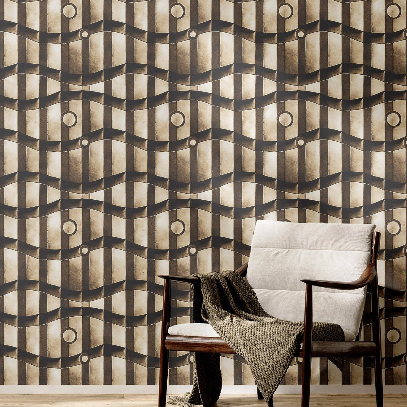 Art Deco Wallpaper Maximalist Luxury Wall Decor