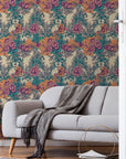 Toile Wallpaper Funky French Retro Wall Decor