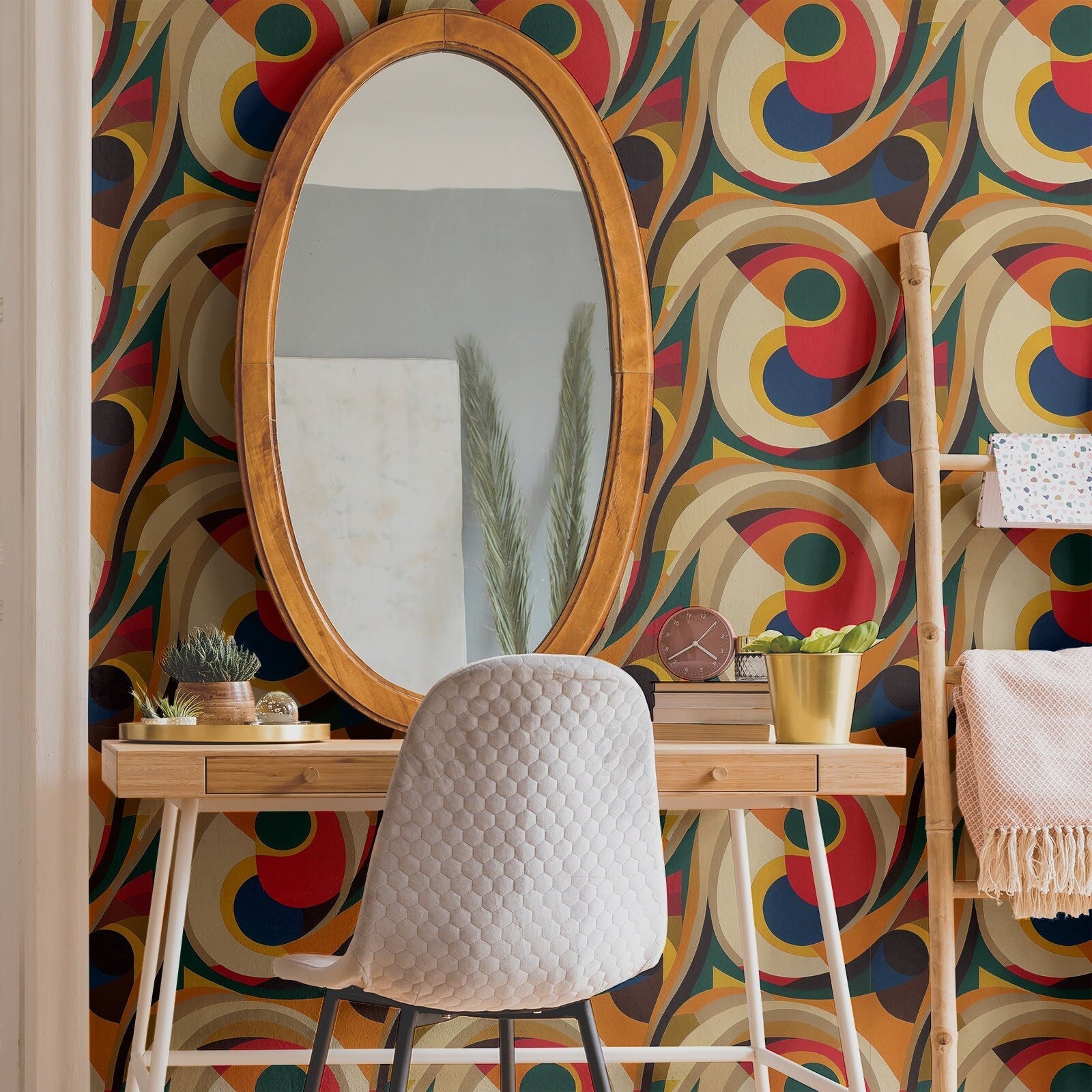 70s Wallpaper Groovy Funky Retro Wall Decor