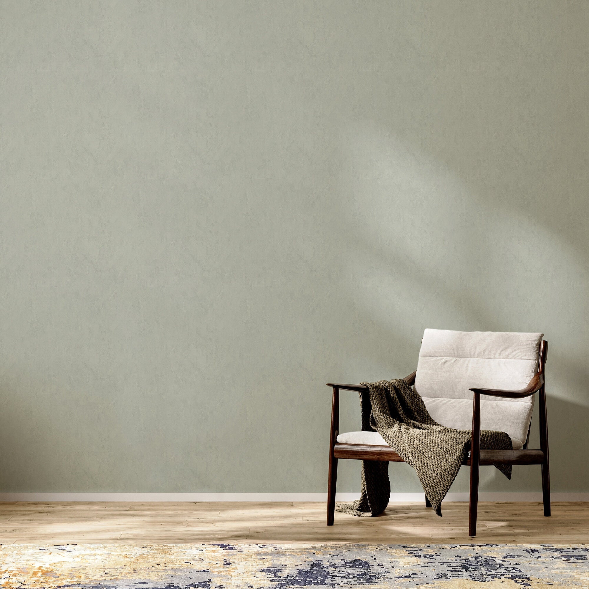 Limewash Wallpaper Neutral Cream Luxury Wall Decor